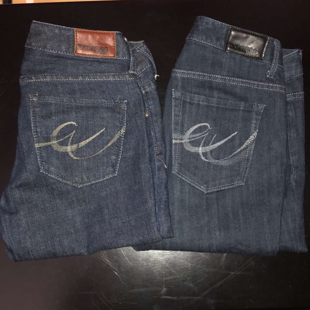 Express Skinny Jeans Bundle 4s Dark Rinse